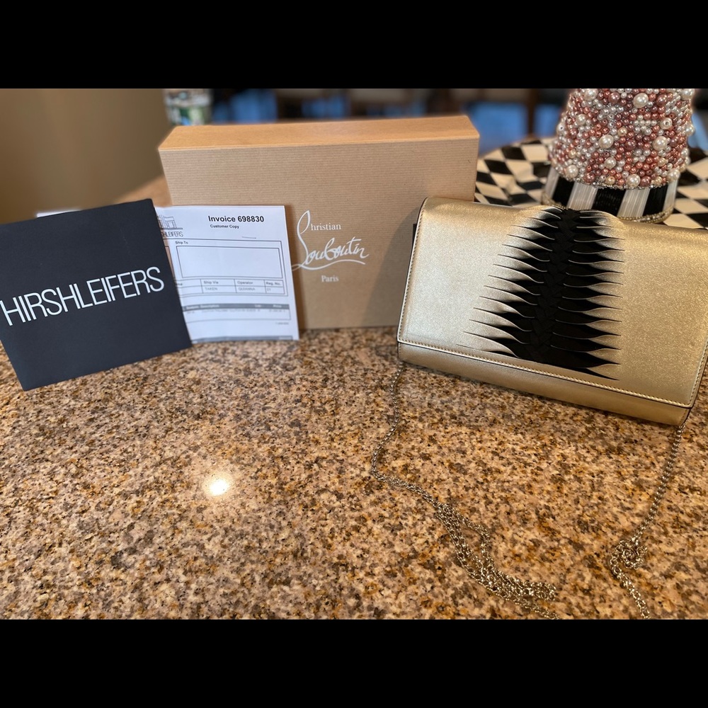CHRISTIAN LOUBOUTIN CLUTCH